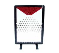 YSFHYAN Bureau Galton Board,ModèLe de DéMonstration de Probabilité sur Planche de Galton avec Courbe de Distribution Normale,Tableau de Galton,pour Stimuler la Curiosité et AméLiorer L’Apprentissage