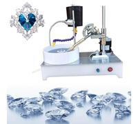 YSFHYAN Machine de Polissage de Roche à Facettes Gemmes,Machine de Polissage de Pierres PréCieuses à Facettes Bricolage,éQuipé d'une LumièRe LED,Adapté au Polissage des Pierre(Size:Bras de Robot)