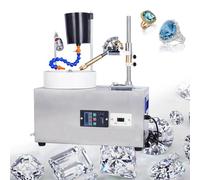 YSFHYAN Machine de Polissage de Roche à Facettes Gemmes,Nouvelle Version AméLioréE Affichage NuméRique Vitesse RéGlable Polisseuse Plane,pour Le Polissage des Pierres PréCieus(Size:Bras de Robot)