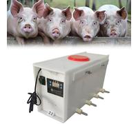 YSFHYAN Mangeoire à TempéRature Constante pour Porcelets,Distributeur Automatique de Lait pour Porcelets,Simulant l'appel de Truie,pour Plusieurs Porcelets Mangeant en MêMe Temps(Size:8 Pacifiers)