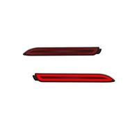 YSFIFHSKFH Clignotants Latéraux Pour Toyota Pour Fortuner 2014 2015 LED Pare-chocs Arrière Voiture Réflecteur Feu Stop Clignotant Brouillard(B Red Lens)