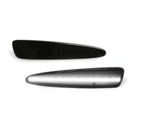 YSFIFHSKFH Feu de Position Pour Chevy Pour Corvette Pour C6 2005-2013 LED Feux De Signalisation Latéraux Avant Et Arrière Fumés Feu d'encombrement(2pcs Rear white)