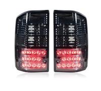 YSFIFHSKFH Feux Brouillard Feu Arrière Fumé Noir Et Rouge À LED Pour Nissan Pour Patrol Pour GQ Pour Y60 1987-1997 Accessoires Pour Feux Stop(Noir)