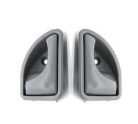 YSFIFHSKFH Poignee 8200247802 82002478 1997-2007 pour Kangoo 1997-2003 pour Twingo 1 paire de poignées porte intérieures voiture bouton Poignee Porte Interieur(Gray A Pair)