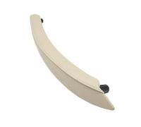 YSFIFHSKFH Poignee Garniture de poignée de porte intérieure gauche/droite en cuir pour BMW X5 X6 E70 E71 E72 (2007-2013) Poignee Porte Interieur(Right Creamy)