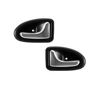 YSFIFHSKFH Poignee Lot de 2 poignées de porte intérieures chromées pour Clio 2000-2009 (2/3-4/5) Poignee Porte Interieur(Pair)