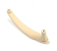 YSFIFHSKFH Poignee Poignée porte intérieure voiture protection garniture accoudoir support remplacement pour BMW X5 X6 E70 E71 E72 2007-2013 Poignee Porte Interieur(Beige Left)