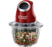 YSFMODE-Mini Hachoir Électrique [Multifonction]Desire Rouge(Pour Légumes,Fruits & Viandes,Un Bouton De Fonctionnement,Bol En Verre