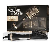 YSFMODE-Saint Algue-Brosse Soufflante 2 En 1 Volume & Style-Sèche & Coiffe,Tous Types De Cheveux-2 Têtes Interchangeables-Revêteme