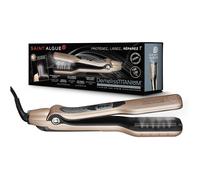 YSFMODE-Saint Algue Lisseur Vapeur Titanium-Plaques Titane-Vapeur Ultra Puissante-Réservoir Xl 40Ml Intégré-Peigne Amovible-Lis To