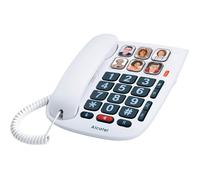 YSFMODE-T 10-Téléphone Fixe Filaire Senior-Grandes Touches-Mains Libres-Indicateur Lumineux D'Appel Entrant-Touches Avec Photos-Co