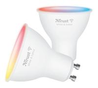 YSFMODE-Wifi Gu10 Ampoule Connectée-Compatible Alexa Et Google Home,Led Couleur Sans Hub,2.4Ghz Lampe Wifi,Spotlight Blanc Et Coul