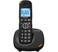 YSFMODE-Xl595 B-Téléphone Fixe Sans Fil Senior-Grand Écran Rétroéclairé-Mains Libres-Fonction Blocage Des Appels-Audio Boost-Noir
