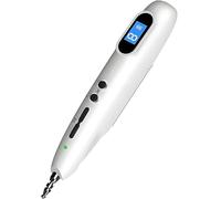 YSFW Stylod'acupuncture Électronique Méridien,Stylo Massage D'acupuncture avec Sonde Interchangeable,réglage L'intensité sur 9niveaux,Recherche Automatique Despoints D'acupuncture,soulagement Douleur