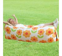 YSGSMOM Canapé de camping à gonflage rapide en 5 secondes, chaise longue portable pour utilisation en extérieur et intérieur, pas besoin de pompe, léger, durable, imperméable pour la plage,