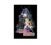 YSHCHEN Arifureta Poster sur toile de dessin animé classique « From Commonplace to World's Strongest » - Décoration murale pour chambre à coucher - 40 x 60 cm - Style sans cadre
