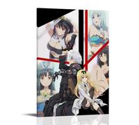 YSHCHEN Arifureta Poster sur toile de dessin animé « From Commonplace to World's Strongest » - Décoration murale pour chambre à coucher - 20 x 30 cm - Style cadre