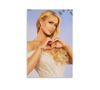 YSHCHEN Poster sur toile Paris Hilton série étoiles chanteurs populaires, art mural, peinture pour chambre à coucher, 30 x 45 cm, sans cadre