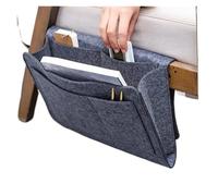 YShiuoL Sac de Rangement pour Chevet Sac de Rangement Suspendu au Chevet, boîte de Rangement for mouchoirs, télécommande, Sac Suspendu for Livres, Articles ménagers Divers(Dark Gray)