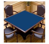 YShiuoL Tapis de Mahjong Nappe de Mahjong carrée épaisse et silencieuse, Tapis de Table de Poker antidérapant, Moderne et Simple(Blue,70 * 70cm)
