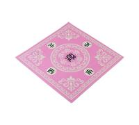 YShiuoL Tapis de Mahjong Tapis de Table de Mahjong Pliable, antidérapant, Anti-Bruit, for Jeux de société, décoration d'intérieur(Pink 70cm)