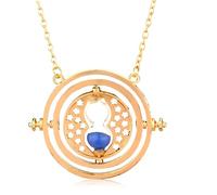 ysister Collier Harry Potter Retourneur de Temps, Sablier 360 Degrés d'Hermione Dans l'École des Sorciers, Pendentif en Forme de Sablier