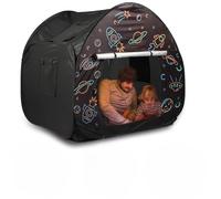 Ysityum Sensory - Tente pour enfants autistes - Extra large - 118 x 118 cm - Tente pop-up d'intérieur - Avec porte et fenêtre - String lumineux pour enfant - Autisme, anxiété et TDAH