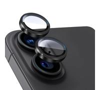 YSIUENG Lot de 2 protections d'objectif d'appareil photo pour iPhone 17 (6,3"), revêtement AR+AF en verre trempé transparent, dureté 9H, résistant aux rayures, anti-traces de doigts, compatible avec