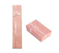 YSJCHEBS 1 Boîte À Collier Rectangulaire Et 1 Boîte À Collier Carrée, Boîte De Présentation De Bijoux, Boîte-Cadeau À Bijoux, Boîte-Cadeau En Papier