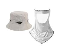 YSJCHEBS 1 Chapeau De Pêche Classique, 1 Masque De Protection Solaire, Chapeau De Pêche Pour Homme, Chapeau De Soleil Pour Homme, Chapeau De Soleil Pour Homme.
