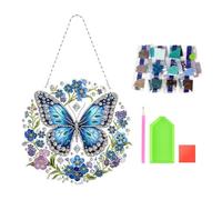 YSJCHEBS 1 Ensemble De Pendentifs en Strass en Forme De Papillon, Matériaux Artisanaux De Bricolage, Pendentifs Créatifs, Décorations pour La Maison