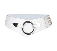 YSJCHEBS 1 Morceau De Ceinture Blanche, Ceinture De Personnalité Élée, Ceinture Simple, Courroie Large Pour Les Femmes, Ceinture De Décoration De Robe