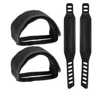 YSJCHEBS 1 Paire De Sangles De Pédale De Vélo Et 2 Pièces De Sangles De Pied De Vélo, Sangles De Pédale Réglables, Accessoires De Vélo, Sangles De Pied De Vélo