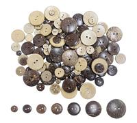 YSJCHEBS 140 Boutons en Bois, Boutons Ronds, Boutons Vintage, Boutons À Coudre, Adaptés Aux Chemises, Cardigans Et Vestes