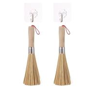 YSJCHEBS 2 Brosses De Nettoyage Et 2 Crochets Transparents, Brosses À Tasses, Brosses De Nettoyage De Cuisine, Brosses De Nettoyage Ménager, Brosses De Nettoyage Durables, Fournitures De Cuisine