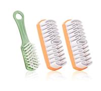 YSJCHEBS 2 Brosses En Daim Et 1 Brosse À Chaussures, Brosse À Poussière De Chaussures, Outils De Nettoyage De Chaussures, Brosse À Chaussures À Poils Souples, Accessoires D'Entretien Des Chaussures