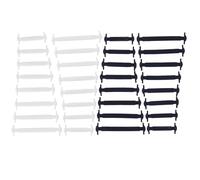 YSJCHEBS 2 Paires De Lacets, Lacets En Silicone N'Ont Pas Besoin D'Être Noués, Lacets Élastiques Élastiques, Lacets Créatifs, Lacets De Sport, Lacets Pratiques, Accessoires Pour Chaussures