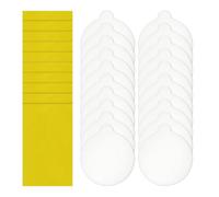 YSJCHEBS 20 Pièces D'Autocollants Anti-Mouches Et 10 Pièces De Pièges À Insectes, Tapis Collants pour Piège À Puces, Accessoires D'Élimination des Moustiques, Tapis De Piégeage D'Insectes Domestiques