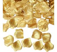 YSJCHEBS 200 Pièces Pétales De Rose Simulés, Décorations De Pétales, Décorations De Table, Décorations Créatives, Adaptées Aux Fêtes, Mariages, Anniversaires