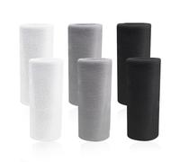 YSJCHEBS 3 Paires De Bracelets Absorbant L'Humidité, Bracelets Élastiques Doux, Bracelets De Sport, Adaptés Au Basket-Ball, Au Fitness, Au Cyclisme Et À La Course À Pied