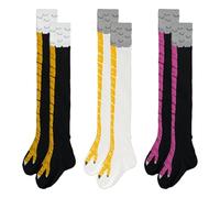 YSJCHEBS 3 Paires De Chaussettes En Forme De Pied De Poulet, Chaussettes Amusantes, Chaussettes Créatives, Chaussettes Amusantes, Bas, Accessoires De Fête