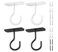 YSJCHEBS Crochets Suspendus 4 Pièces, Crochets Muraux pour Plantes, Accessoires pour La Maison, Crochets De Montage D'Articles, Crochets pour Panier De Fleurs