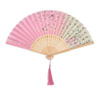 YSJCHEBS Éventail Pliable 1 Pièce, Accessoire De Danse, Éventail Cadeau, Accessoire De Jeu De Rôle, Adapté Aux Mariages, Fêtes, Spectacles sur Scène, Etc.