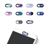 YSJCHEBS Housse De Protection D'Objectif, 10 Pièces, Étui De Confidentialité Ciel Étoilé, Housse De Caméra pour Ordinateur Portable, Curseur De Caméra De Téléphone