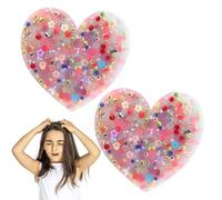 YSJCHEBS Jouets Sensoriels Exfoliants 2 Pièces, Jouets De Soulagement Fidget, Jouets Fidget Pad Difficiles pour Adultes Et Enfants