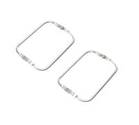 YSJCHEBS Lot de 2 boutons de sac au crochet, pochette au crochet, fermeture de sac d'embrayage, boucle de baiser sur le cadre, boucle de baiser avec cadre