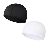 YSJCHEBS Lot De 2 Casquettes Intérieures De Casque De Vélo, Casquettes Absorbant La Transpiration Et Respirantes, Casquettes Sous Casques De Vélo, Casquettes De Vélo À Séchage Rapide