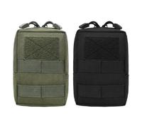YSJCHEBS Lot De 2 Sacs De Ceinture, Sac À Outils D'Extérieur, Sac De Rangement Multifonctionnel, Sac De Rangement Portable, Adapté pour Le Camping, La Randonnée, L'Alpinisme, Etc.