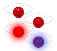 YSJCHEBS Nez Lumineux 4 Pièces, Accessoires De Nez Amusants, Accessoires De Jeu De Rôle, Accessoires De Décoration De Performance, Jouets pour Enfants