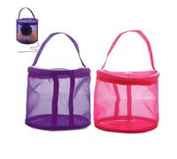 YSJCHEBS Paquet De 2 Sacs De Rangement De Fil De Laine, Sacs À Main Creux, Sacs De Rangement Simples De Couleur Unie, Sacs De Rangement Pratiques À Tricoter, Sacs De Rangement De Fil